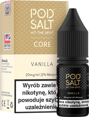 Pod Salt Vanilla 10ml Nicotine Salt E-Liquid