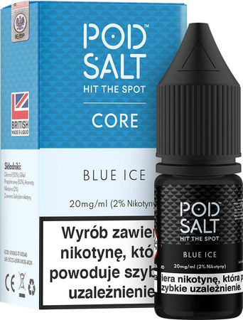 Pod Salt Blue Ice 10ml Nicotine Salt E-Liquid