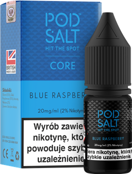 Pod Salt Blue Raspberry 10ml Nicotine Salt E-Liquid