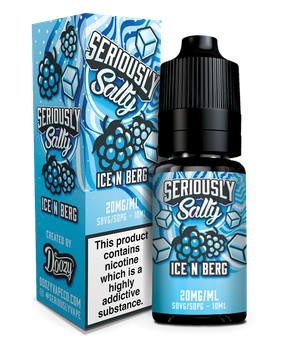 Seriously Salty Ice N Berg Nic Salt E Liquid