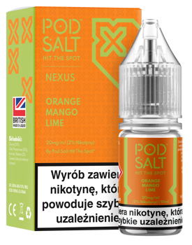 Nexus Orange Mango Lime 10ml Nicotine Salt E-Liquid