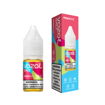 Vozol Peach Ice 10ml Nicotine Salt E-liquid