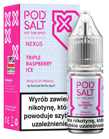 Nexus Triple Raspberry Ice 10ml Nicotine Salt E-Liquid