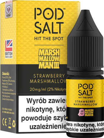 Pod Salt Marina Marshmallow Man 3 10ml Nicotine Salt E-Liquid Fusion