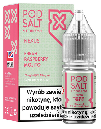 Nexus Fresh Raspberry Mojito 10ml Nicotine Salt E-Liquid