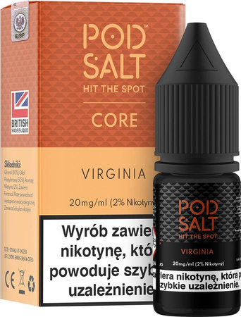 Pod Salt Virginia 10ml Nicotine Salt E-Liquid