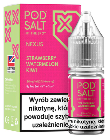 Nexus Strawberry Watermelon Kiwi 10ml Nicotine Salt E-Liquid