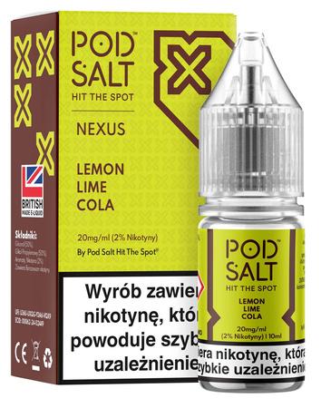 Nexus Lemon Lime Cola Ice 10ml Nicotine Salt E-Liquid