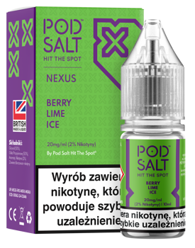 Nexus Berry Lime Ice 10ml Nicotine Salt E-Liquid