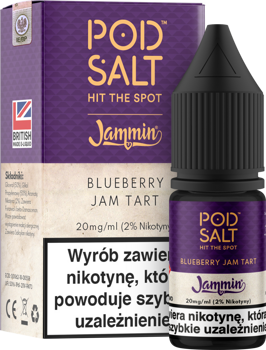 Pod Salt Blueberry Jam Tart 10ml Nicotine Salt E-Liquid Fusion