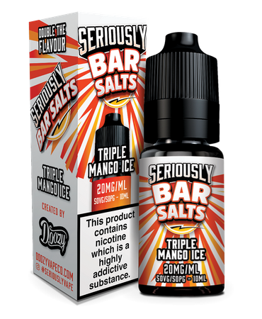 Seriously Bar Salts Triple Mango Ice Nic Salt E-Liquid