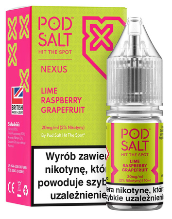 Nexus Lime Raspberry Grapefruit (Citrus Mix) 10ml Nicotine Salt E-Liquid