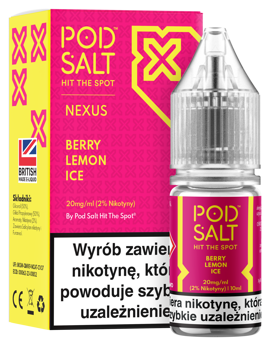 Nexus Berry Lemon Ice 10ml Nicotine Salt E-Liquid