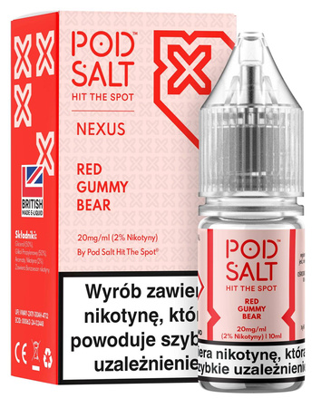 Nexus Red Gummy Bear 10ml Nicotine Salt E-Liquid