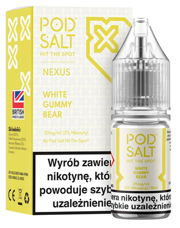 Nexus White Gummy Bear 10ml Nicotine Salt E-Liquid