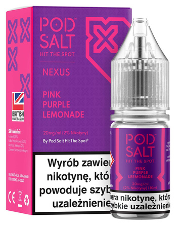 Nexus Pink Purple Lemonade 10ml Nicotine Salt E-Liquid