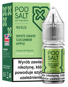 Nexus White Grape Cucumber Apple (Pro Green) 10ml Nicotine Salt E-Liquid