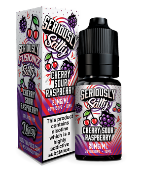 Seriously Fusionz Cherry Sour Raspberry E-liquid Shortfill