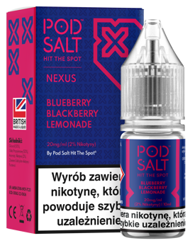 Nexus Blueberry Blackberry Lemonade 10ml Nicotine Salt E-Liquid