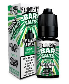 Seriously Bar Salts Kiwi Passion Guava Nic Salt E-Liquid