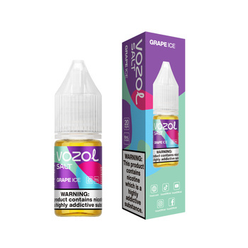 Vozol Grape Ice 10ml Nicotine Salt E-liquid